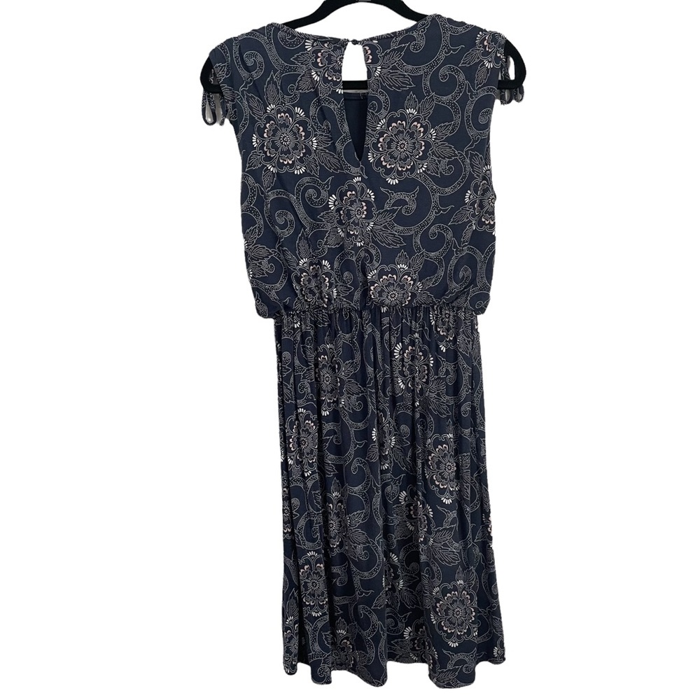 Loft Blue Pattern Dress